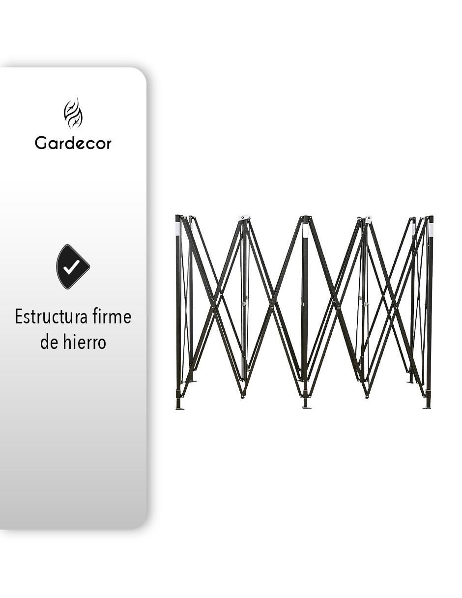 Toldo plegable jardín 4