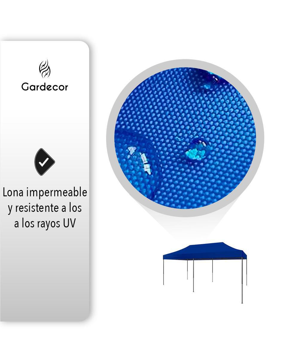 Toldo plegable jardín 5